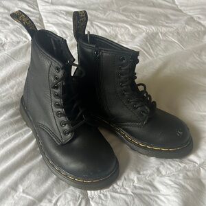 Dr Martens kids 10C black boots